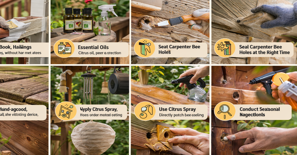 10 Effective Ways to Get Rid of Carpenter Bees Without Killing Them