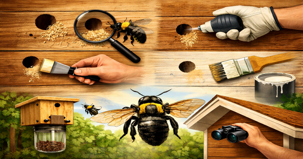 How To Get Rid Of Carpenter Bees