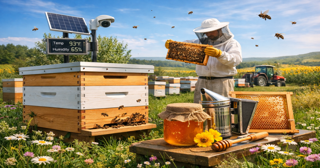 Modern Honey Bee Farming