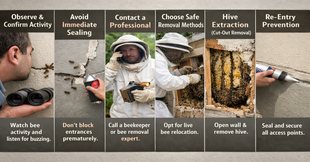 What to Do If Bees Nest Inside Your Wall