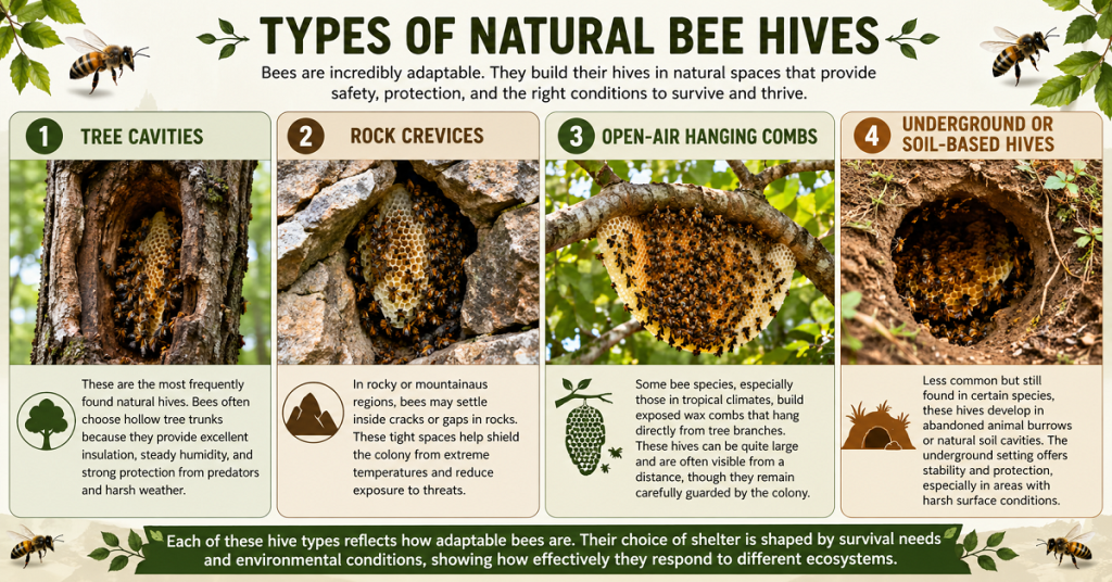 Types of Natural Bee Hives