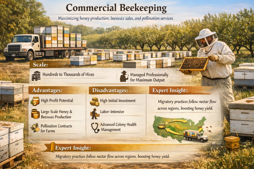 Commercial Beekeeping